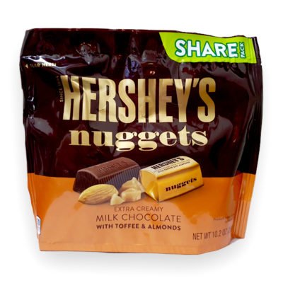 SMR Chocolates - Hershey's Nuggets Toffee & Almonds 10.2oz