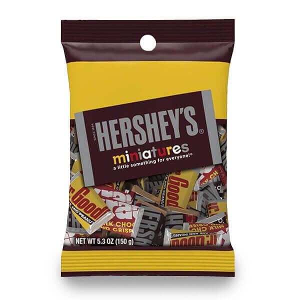 SMR Chocolates Hershey s Miniatures Milk Chocolate 150g